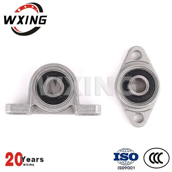 Aluminum Alloy Pillow Block Bearing UFL006 Zinc Alloy Housing KP006